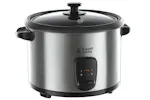Russell Hobbs 1.8L Rice Cooker and Steamer | 19750 | Stainless Steel Russell Hobbs 1.8L Rice Cooker and Steamer | 19750 | Stainless Steel