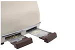 De'Longhi Icona Vintage 4 Slice Toaster | CTOV4003BG | Beige De'Longhi Icona Vintage 4 Slice Toaster | CTOV4003BG | Beige