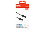 Ekon Toslink Cable With Fibre-optic Connectors | 1m Ekon Toslink Cable With Fibre-optic Connectors | 1m