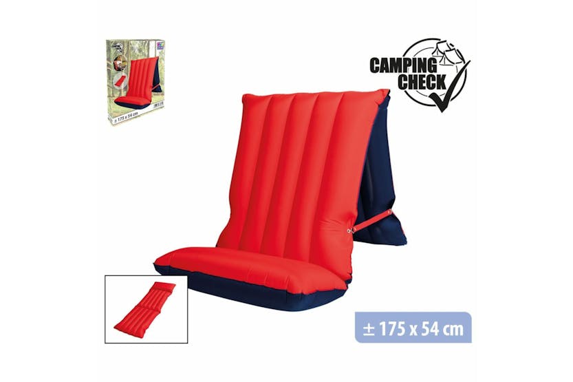 Wehncke 441170 Chair/air Mattress 175x54 Cm Red And Blue Wehncke 441170 Chair/air Mattress 175x54 Cm Red And Blue