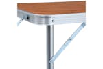 vidaXL 48172 Foldable Camping Table Aluminium 120x60cm vidaXL 48172 Foldable Camping Table Aluminium 120x60cm