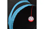vidaXL 172182 Cat Tunnel 3-way Black And Blue 90cm Polyester vidaXL 172182 Cat Tunnel 3-way Black And Blue 90cm Polyester