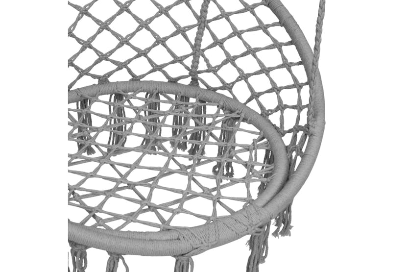 Vidaxl Hammock Swing Chair 80 Cm Grey Vidaxl Hammock Swing Chair 80 Cm Grey