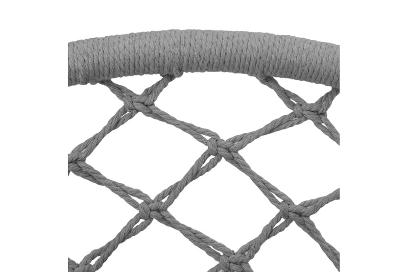 Vidaxl Hammock Swing Chair 80 Cm Grey Vidaxl Hammock Swing Chair 80 Cm Grey