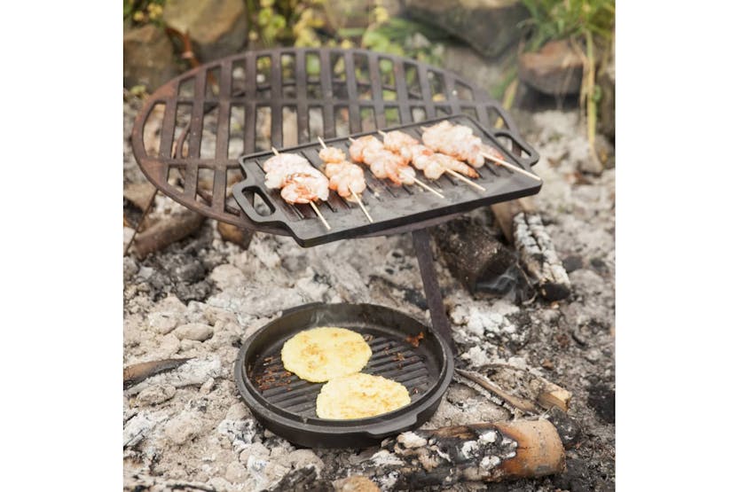 Esschert Design 411468 Seven Piece Campfire Cooking Set Black Ff240 Esschert Design 411468 Seven Piece Campfire Cooking Set Black Ff240