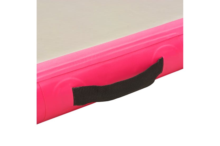 vidaXL 91918 Inflatable Gymnastics Mat With Pump 500x100x10cm Pvc Pink vidaXL 91918 Inflatable Gymnastics Mat With Pump 500x100x10cm Pvc Pink