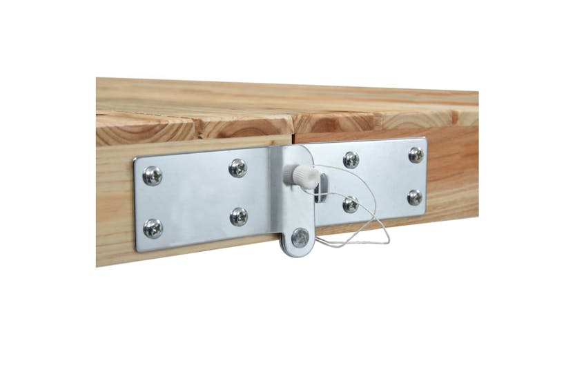 vidaXL 47687 Folding Camping Table With 4 Seats Steel Aluminium vidaXL 47687 Folding Camping Table With 4 Seats Steel Aluminium