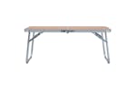 vidaXL 48186 Folding Camping Table Brown Aluminium 60x40cm vidaXL 48186 Folding Camping Table Brown Aluminium 60x40cm