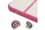 vidaXL 92682 Inflatable Gymnastics Mat With Pump 500x100x20cm Pvc Pink vidaXL 92682 Inflatable Gymnastics Mat With Pump 500x100x20cm Pvc Pink