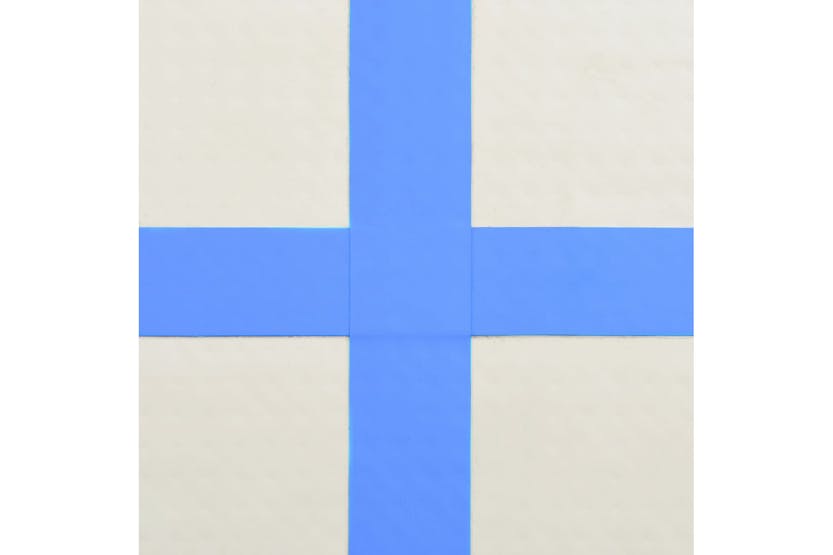 vidaXL 92662 Inflatable Gymnastics Mat With Pump 400x100x15cm Pvc Blue vidaXL 92662 Inflatable Gymnastics Mat With Pump 400x100x15cm Pvc Blue