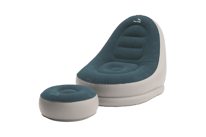 Easy Camp 441795 Inflatable Lounge Set Comfy Steel Grey And Blue Easy Camp 441795 Inflatable Lounge Set Comfy Steel Grey And Blue