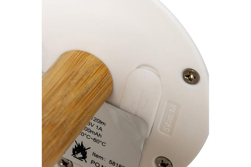 Bo-camp 428668 Led Table Lamp With Shade Cambridge White And Brown Bo-camp 428668 Led Table Lamp With Shade Cambridge White And Brown