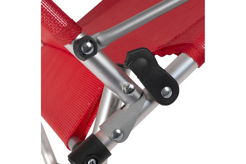 Bo-camp 435532 Beach Chair Copa Rio Lyon Red Bo-camp 435532 Beach Chair Copa Rio Lyon Red