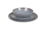 Bo-camp 428647 12 Piece Tableware Halo Melamine Grey And Terra Bo-camp 428647 12 Piece Tableware Halo Melamine Grey And Terra