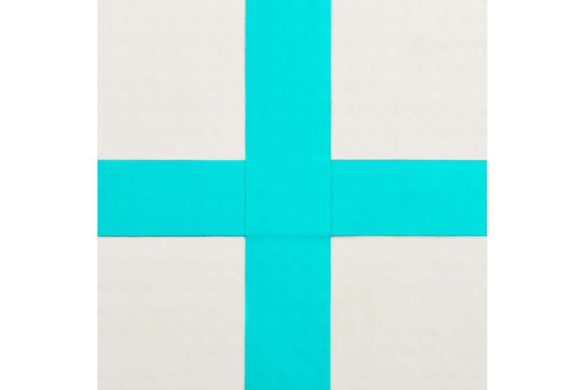 vidaXL 92696 Inflatable Gymnastics Mat With Pump 200x200x10cm Pvc Green vidaXL 92696 Inflatable Gymnastics Mat With Pump 200x200x10cm Pvc Green