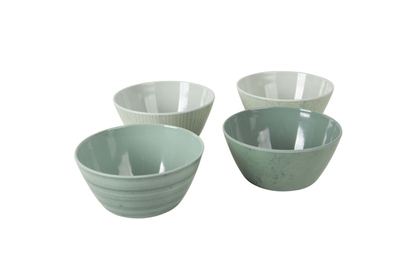 Bo-camp 435573 16 Piece Tableware Mix & Match Melamine Green Bo-camp 435573 16 Piece Tableware Mix & Match Melamine Green