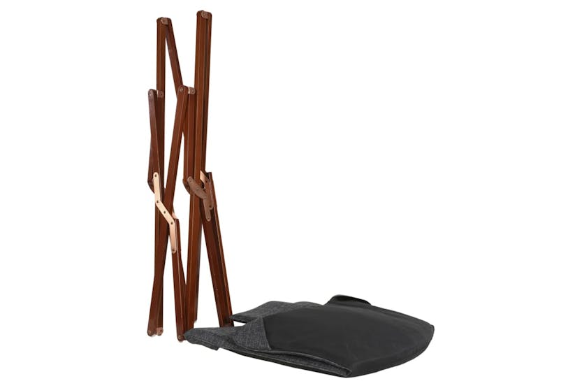 Lesli Living 441273 Butterfly Chair 73x85x95 Cm Grey And Brown Lesli Living 441273 Butterfly Chair 73x85x95 Cm Grey And Brown