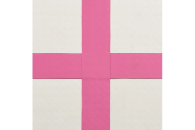 vidaXL 92679 Inflatable Gymnastics Mat With Pump 400x100x20cm Pvc Pink vidaXL 92679 Inflatable Gymnastics Mat With Pump 400x100x20cm Pvc Pink