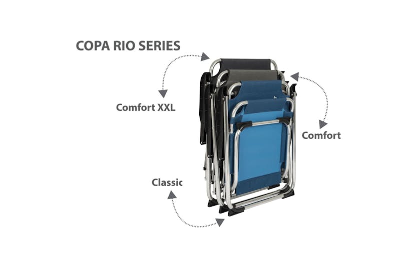 Bo-camp 428608 Folding Camping Chair Copa Rio Classic Sand Bo-camp 428608 Folding Camping Chair Copa Rio Classic Sand