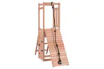 vidaXL 3155916 Playhouse With Climbing Wall Solid Wood Douglas vidaXL 3155916 Playhouse With Climbing Wall Solid Wood Douglas