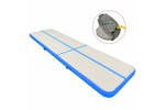 vidaXL 92686 Inflatable Gymnastics Mat With Pump 600x100x20cm Pvc Blue vidaXL 92686 Inflatable Gymnastics Mat With Pump 600x100x20cm Pvc Blue