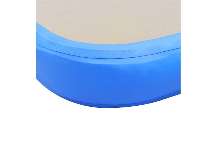 vidaXL 91928 Inflatable Gymnastics Mat With Pump 800x100x10cm Pvc Blue vidaXL 91928 Inflatable Gymnastics Mat With Pump 800x100x10cm Pvc Blue