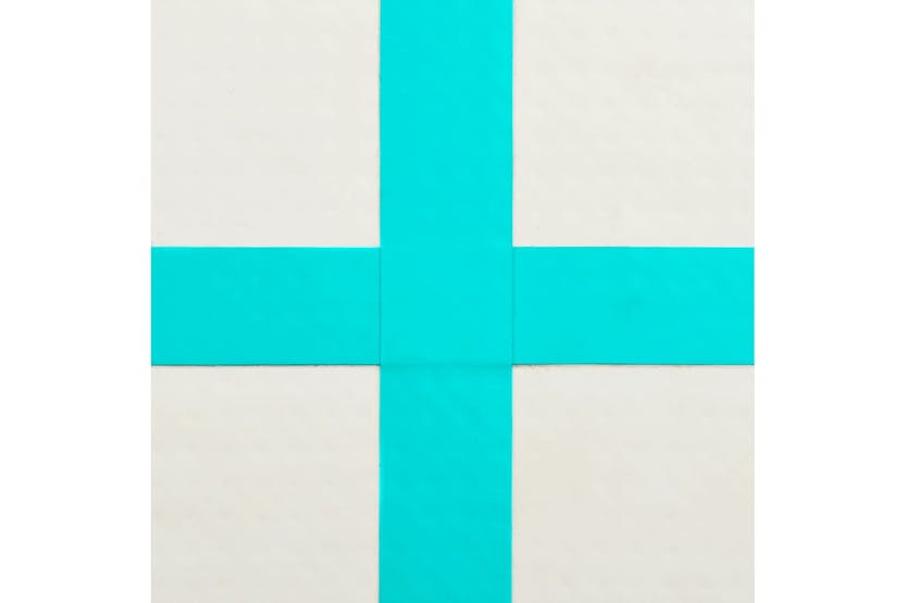 vidaXL 92693 Inflatable Gymnastics Mat With Pump 800x100x20cm Pvc Green vidaXL 92693 Inflatable Gymnastics Mat With Pump 800x100x20cm Pvc Green