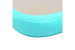 vidaXL 91914 Inflatable Gymnastics Mat with Pump | Grey and Green vidaXL 91914 Inflatable Gymnastics Mat with Pump | Grey and Green