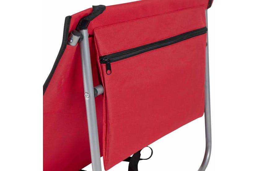 Bo-camp 423763 2-in-1 Beach Mat Lota Red Bo-camp 423763 2-in-1 Beach Mat Lota Red