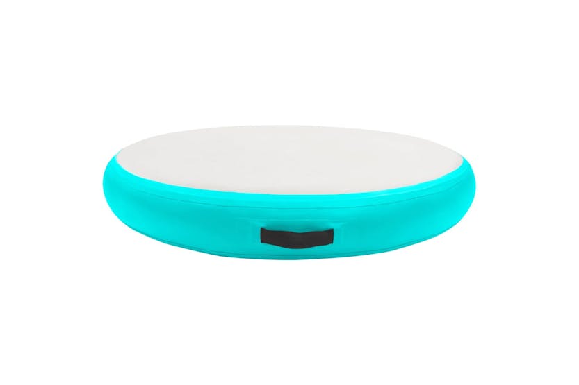 vidaXL 92711 Inflatable Gymnastic Mat With Pump 100x100x20cm Pvc Green vidaXL 92711 Inflatable Gymnastic Mat With Pump 100x100x20cm Pvc Green