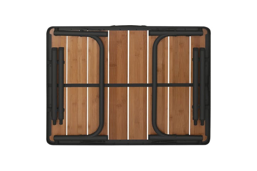 Eurotrail 441392 Camping Table Arsoli Bamboo 60 X 45 Cm Eurotrail 441392 Camping Table Arsoli Bamboo 60 X 45 Cm