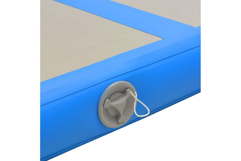vidaXL 91925 Inflatable Gymnastics Mat With Pump 700x100x10cm Pvc Blue vidaXL 91925 Inflatable Gymnastics Mat With Pump 700x100x10cm Pvc Blue