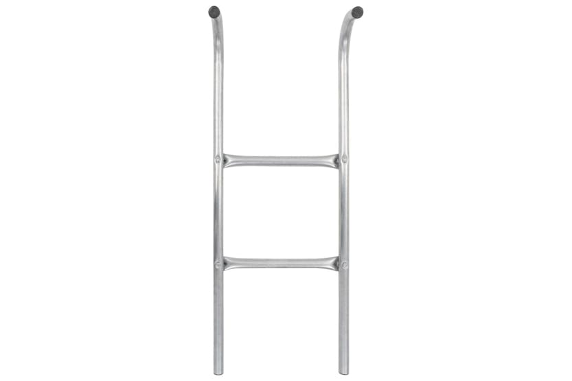 vidaXL 92408 2-step Trampoline Ladder Steel Silver 72cm vidaXL 92408 2-step Trampoline Ladder Steel Silver 72cm