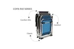 Bo-camp 428611 Folding Camping Chair Copa Rio Comfort Xxl Graphite Bo-camp 428611 Folding Camping Chair Copa Rio Comfort Xxl Graphite