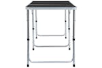 vidaXL 48175 Foldable Camping Table Grey Aluminium 180x60cm vidaXL 48175 Foldable Camping Table Grey Aluminium 180x60cm