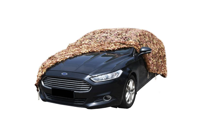 vidaXL 135925 Camouflage Net With Storage Bag 4x7 M Beige vidaXL 135925 Camouflage Net With Storage Bag 4x7 M Beige