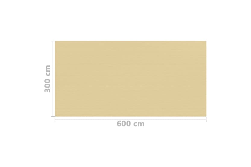 vidaXL 310770 Tent Carpet 300x600cm Beige vidaXL 310770 Tent Carpet 300x600cm Beige