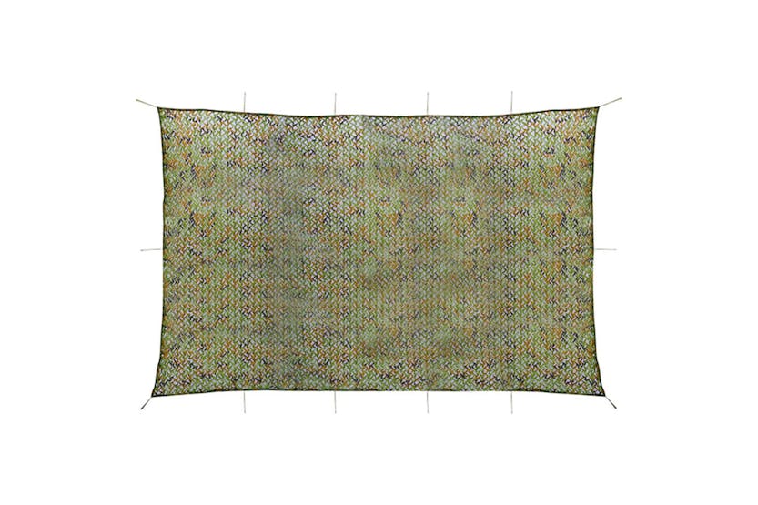 vidaXL 135894 Camouflage Net With Storage Bag 4x7 M Green vidaXL 135894 Camouflage Net With Storage Bag 4x7 M Green