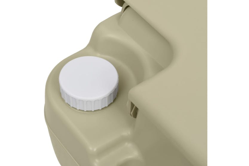 vidaXL 93021 Portable Camping Toilet 10+10l And Handwash Stand 20l Set Grey vidaXL 93021 Portable Camping Toilet 10+10l And Handwash Stand 20l Set Grey