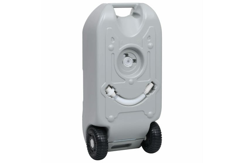 vidaXL 30134 Wheeled Water Tank For Camping 40 L Grey vidaXL 30134 Wheeled Water Tank For Camping 40 L Grey