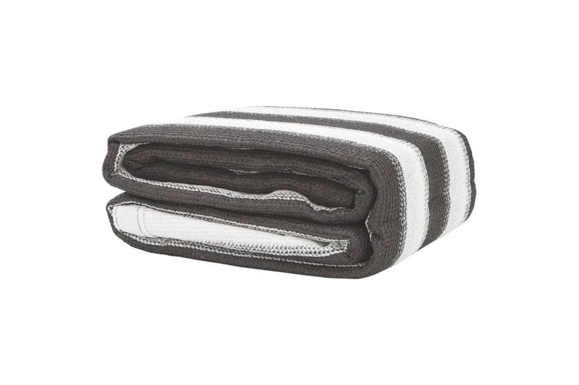 vidaXL 310826 Tent Carpet 250x550cm Anthracite And White vidaXL 310826 Tent Carpet 250x550cm Anthracite And White