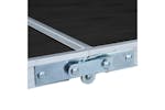 vidaXL 48173 Foldable Camping Table Grey Aluminium 120x60cm vidaXL 48173 Foldable Camping Table Grey Aluminium 120x60cm