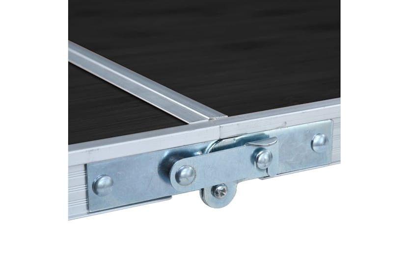 vidaXL 48173 Foldable Camping Table Grey Aluminium 120x60cm vidaXL 48173 Foldable Camping Table Grey Aluminium 120x60cm