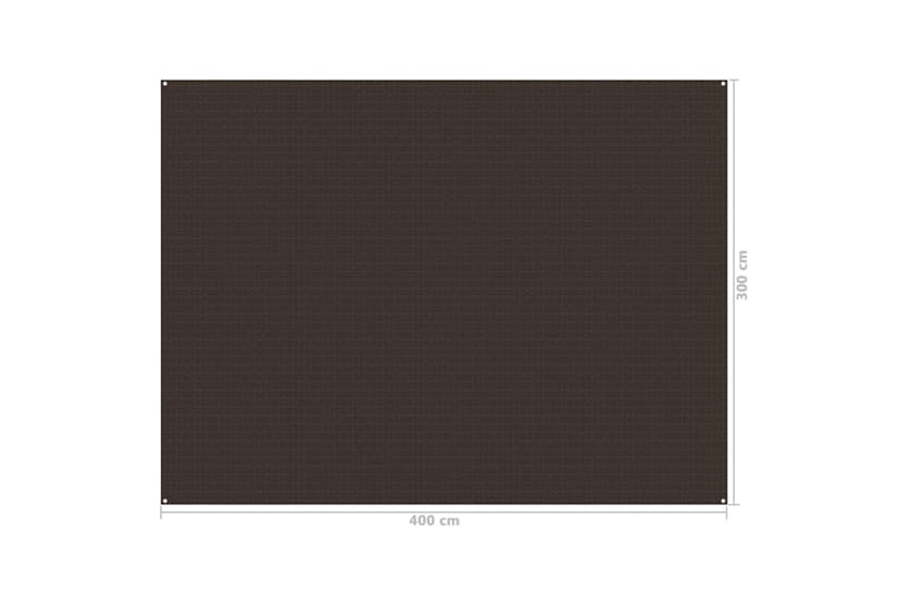 vidaXL 310808 Tent Carpet 300x400cm Brown vidaXL 310808 Tent Carpet 300x400cm Brown