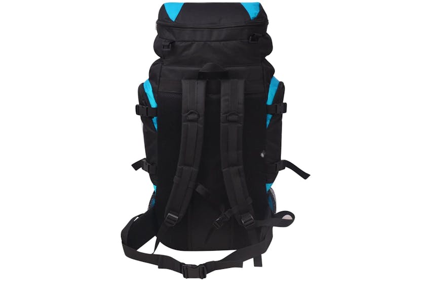 vidaXL 91105 Hiking Backpack Xxl 75 L Black And Blue vidaXL 91105 Hiking Backpack Xxl 75 L Black And Blue