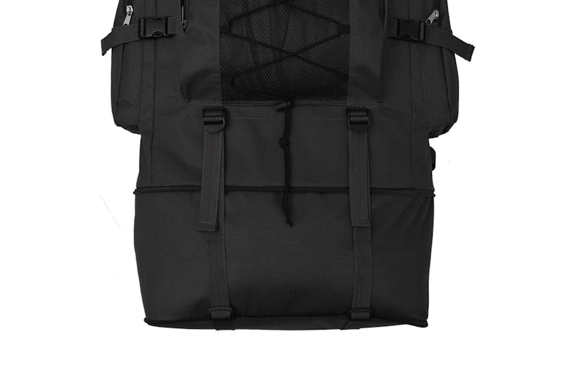 vidaXL 91097 Army-style Backpack Xxl 100 L Black vidaXL 91097 Army-style Backpack Xxl 100 L Black