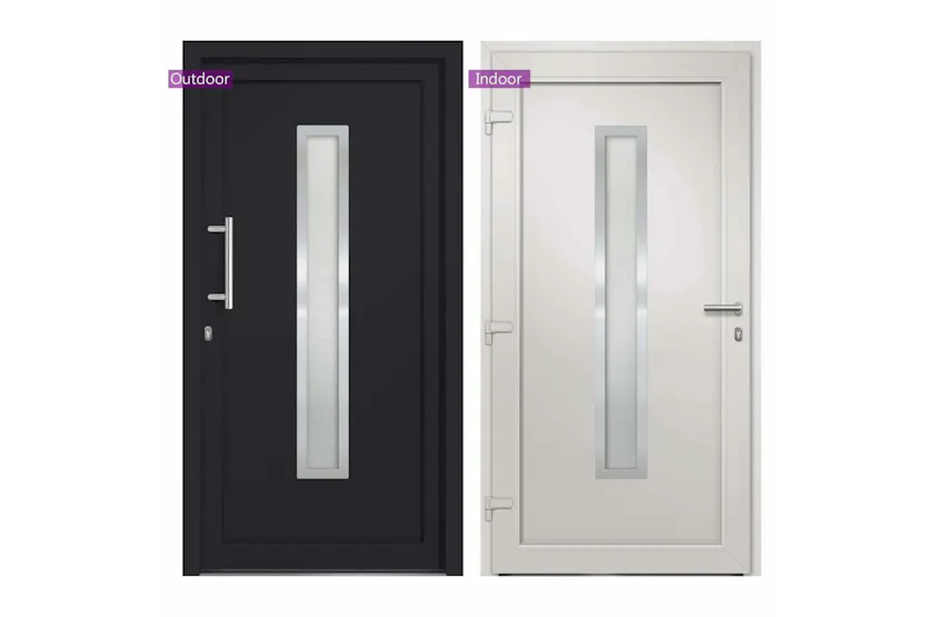 vidaXL 279236 Front Door Anthracite 98x190cm vidaXL 279236 Front Door Anthracite 98x190cm