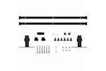 vidaXL 148018 Mini Sliding Cabinet Door Kit Carbon Steel 200cm vidaXL 148018 Mini Sliding Cabinet Door Kit Carbon Steel 200cm