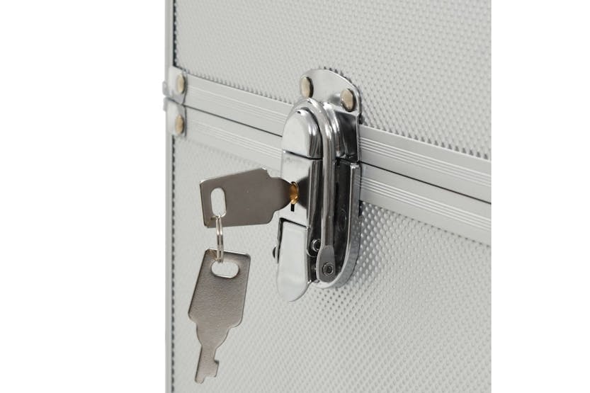 vidaXL 91821 Make-up Trolley Aluminium Silver vidaXL 91821 Make-up Trolley Aluminium Silver