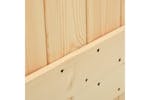 vidaXL 3057487 Sliding Door With Hardware Set 80x210cm Solid Pine Wood vidaXL 3057487 Sliding Door With Hardware Set 80x210cm Solid Pine Wood
